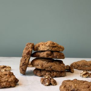 Biscotti Riso, Noci e Arancia Bio