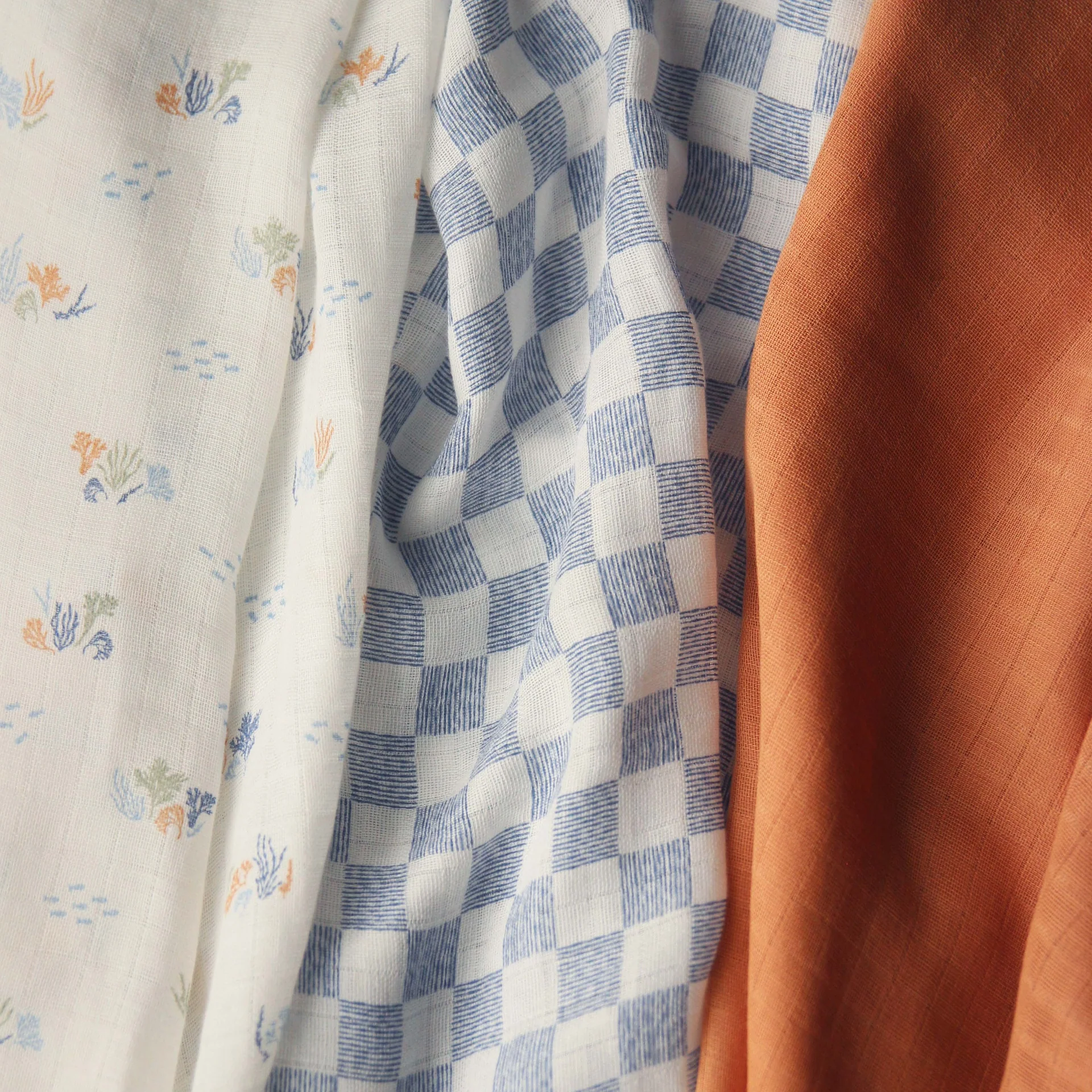 Avery Row Quadrati di Mussola Coastline - immagine 3