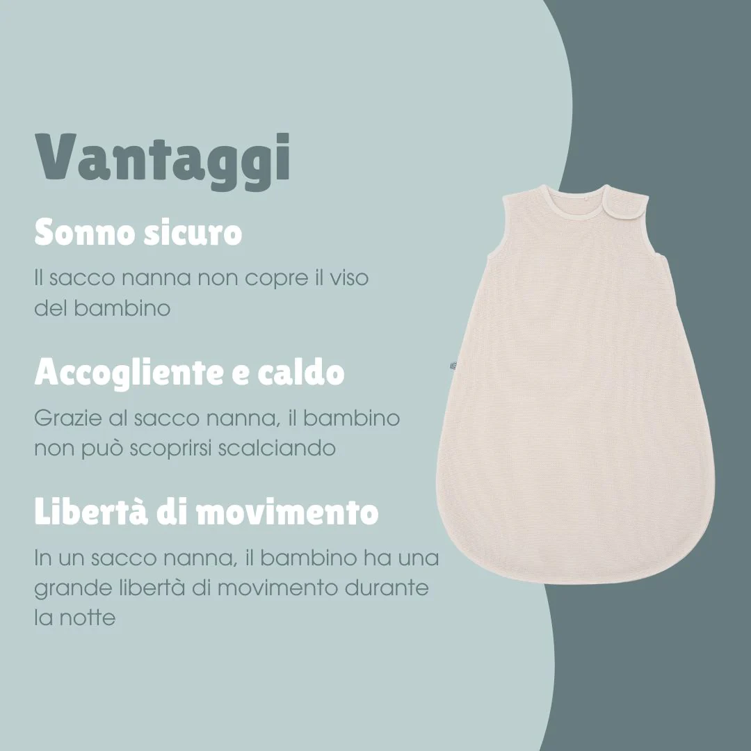 Sacco nanna in lana merino 1.0 TOG | Essential Beige - immagine 7