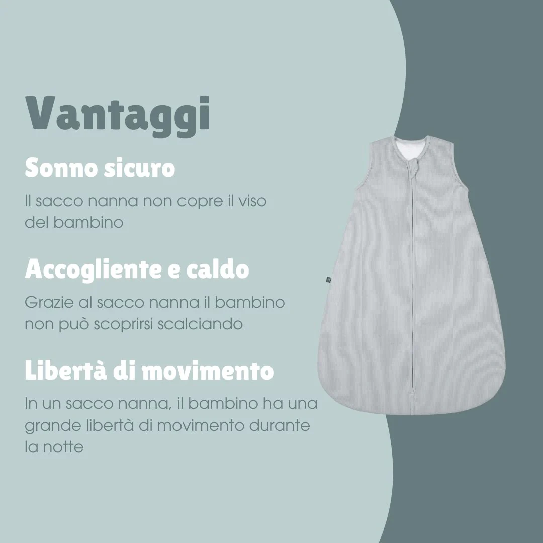 Sacco nanna 2.5 TOG | Essential Grigio - immagine 7