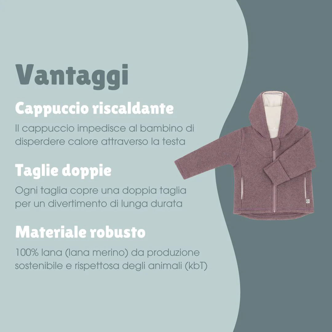 Giacca in lana | Essential Berry - immagine 7