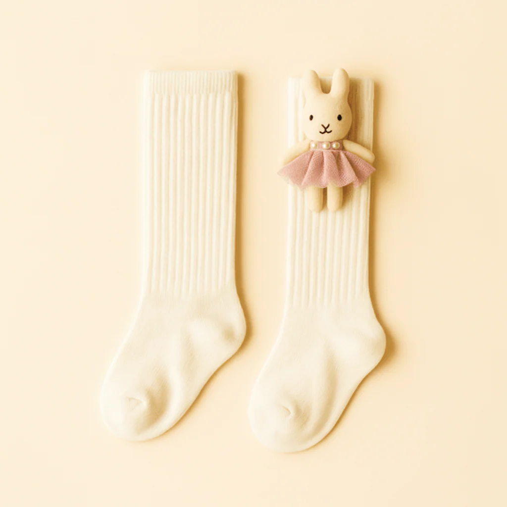 CALZA A COSTE PANNA BAMBOLINA