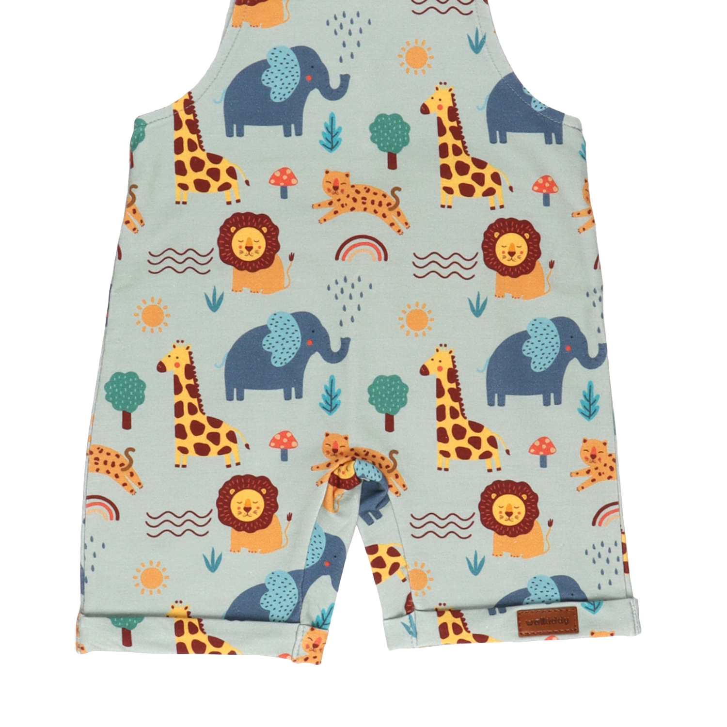 Salopette in cotone organico GOTS – Mini Safari – Walkiddy - immagine 5
