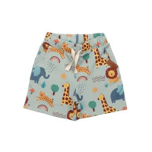 Pantaloncini in cotone organico GOTS – Mini Safari – Walkiddy