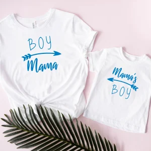 Coppia di Tshirt Boy Mama e Mama's Boy