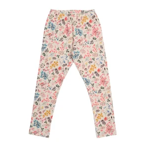 Leggings in cotone organico GOTS – Mini Flowers – Walkiddy