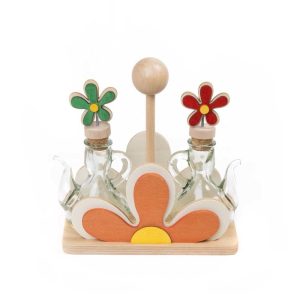 Margherita base con oliera due ampolle