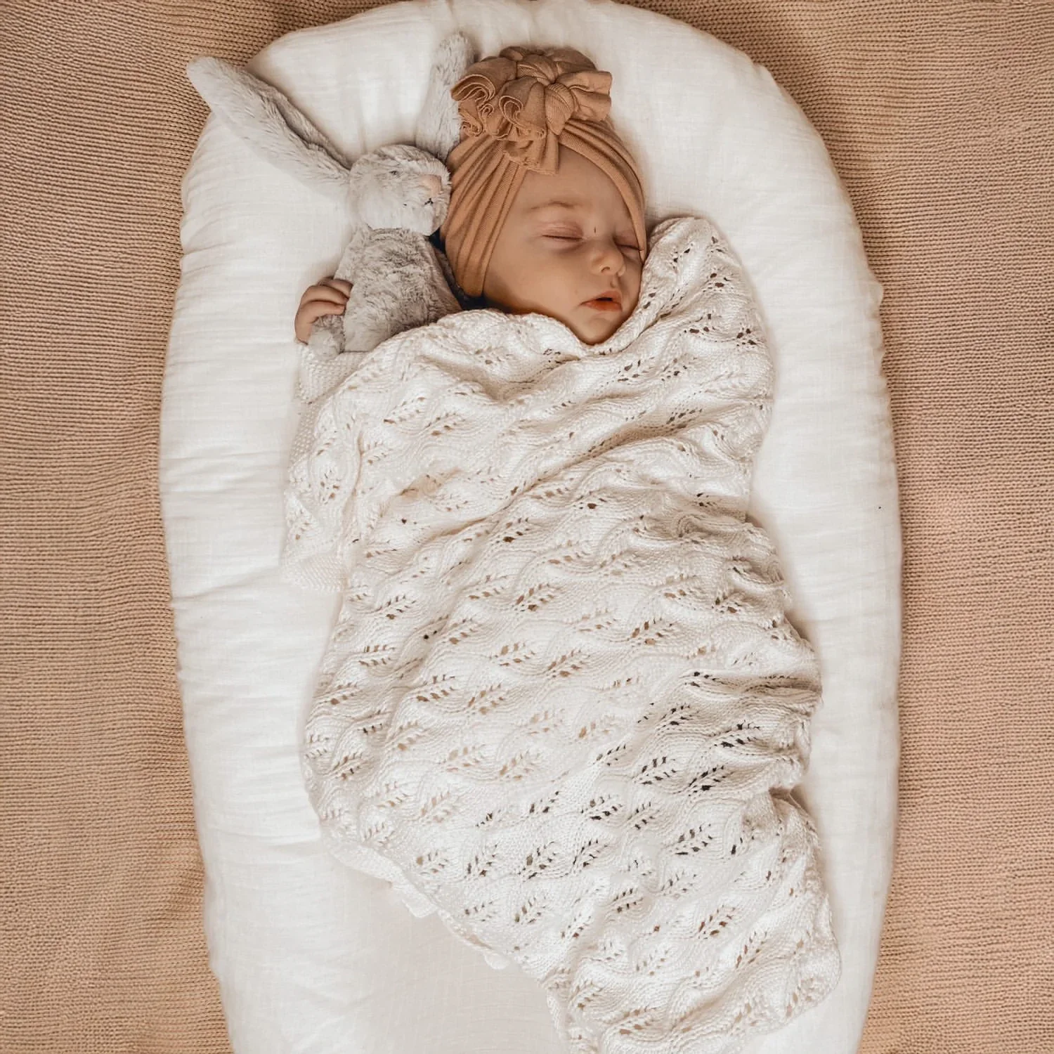 Coperta in maglia Milk & Honey Milk - immagine 5