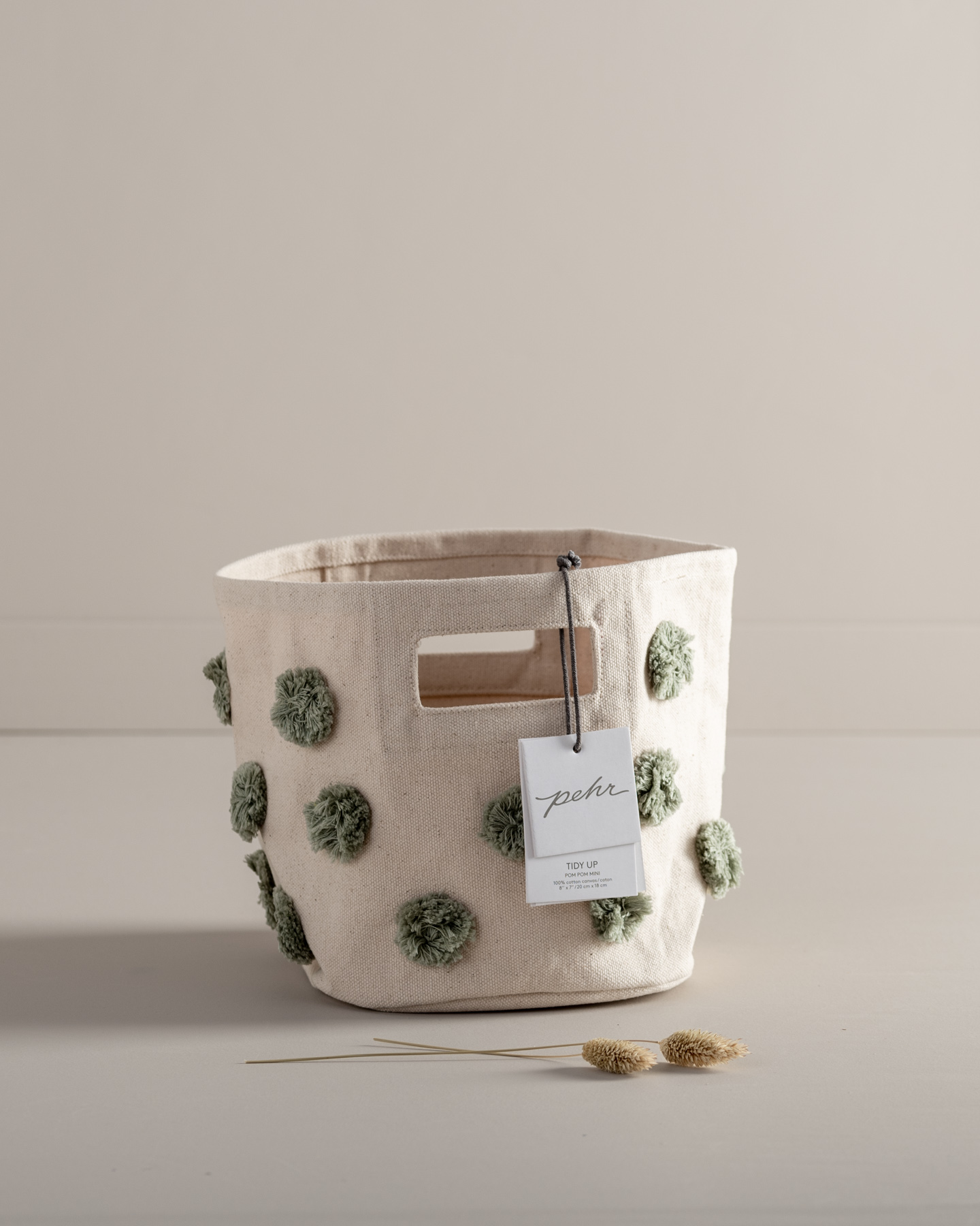 Pehr Cestino Pom Pom Verde - immagine 5