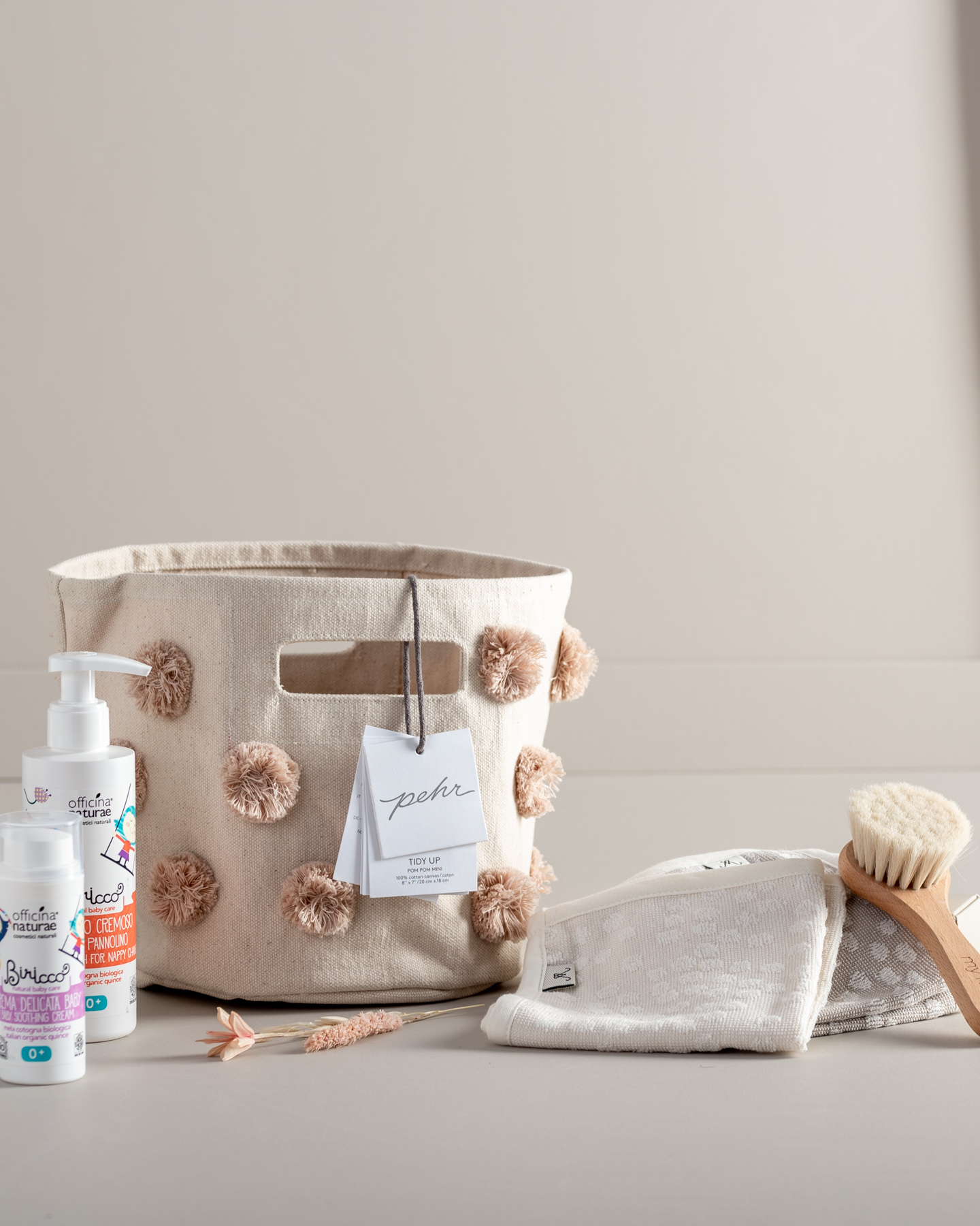 Pehr Cestino Pom Pom Rosa - immagine 5