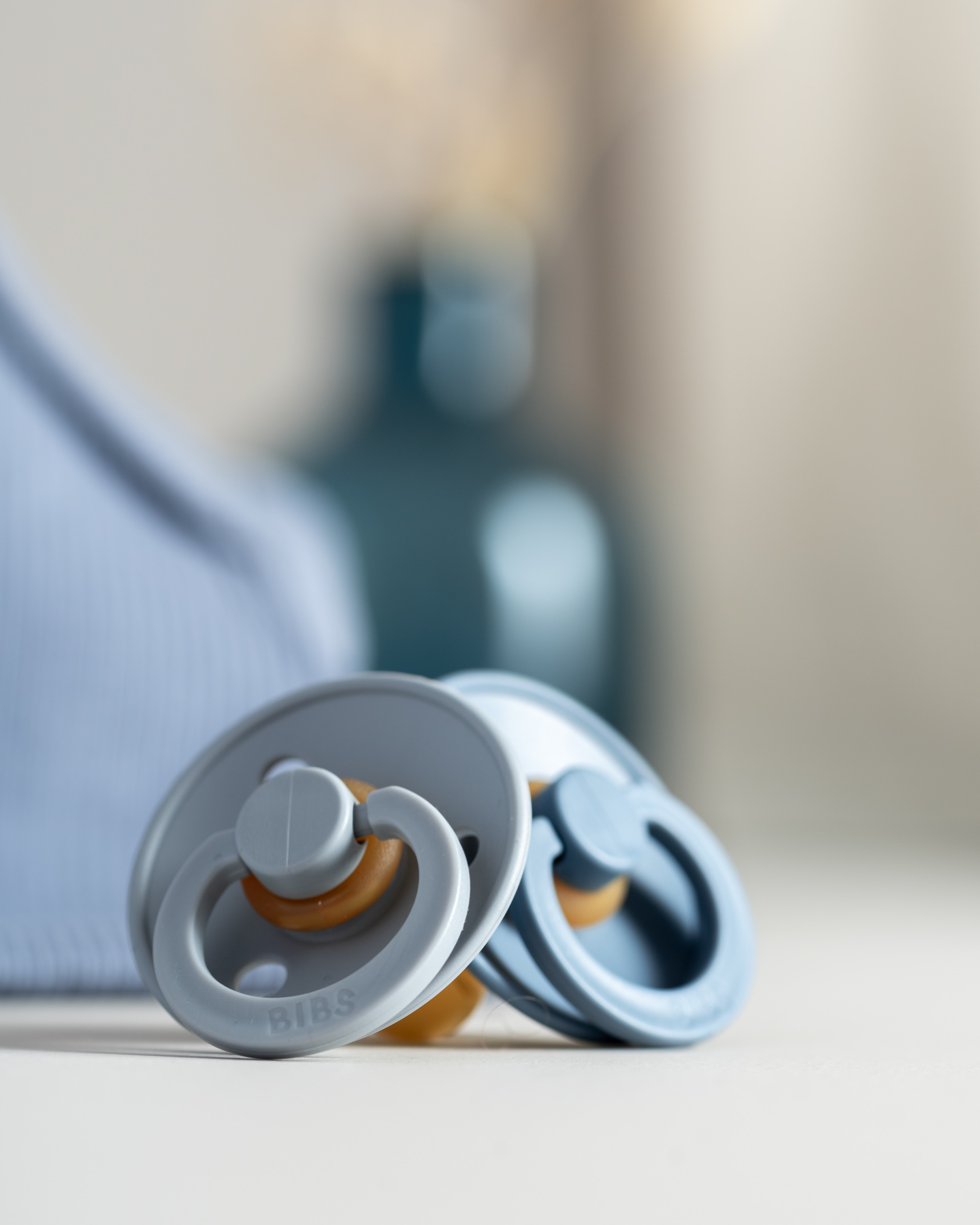 Bibs Ciuccio Colour Gomma Naturale 2 pz Cloud - immagine 4