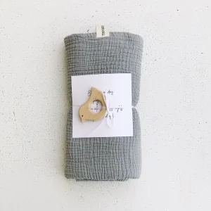 Tiny Birds Mussola Washed Grey