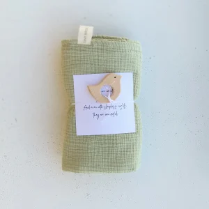 Tiny Birds Mussola Sage