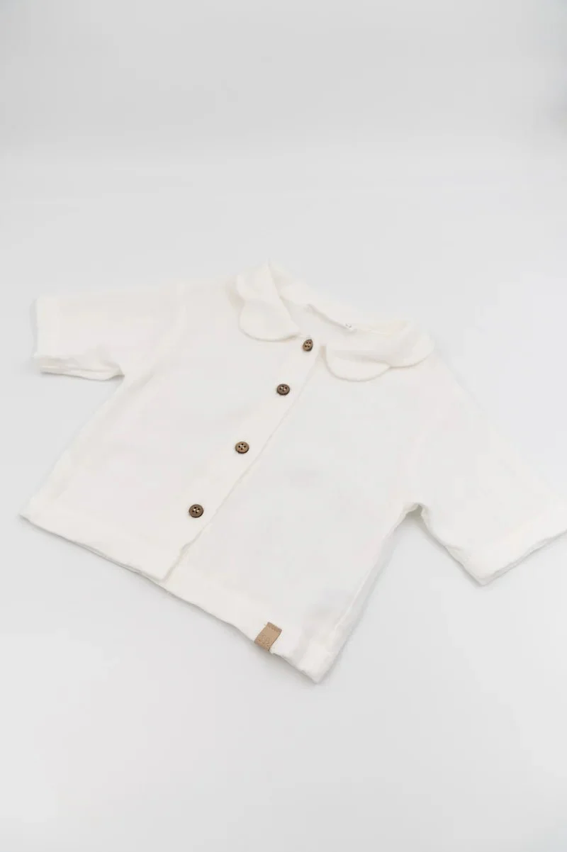 Camicia collo a fiore - OFFWHITE 111 - immagine 5