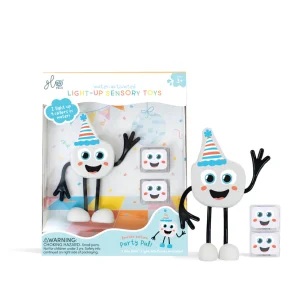 Glo Pals Set Personaggio + 2 cubi Party Pal