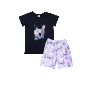 Completino Unicorni in cotone organico-Walkiddy