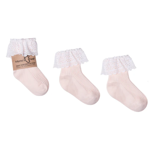 Calze in cotone Rosa Vintage Love - immagine 3