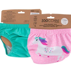 Costume contenitivo (pacco da 2)- Unicorni- Zoocchini