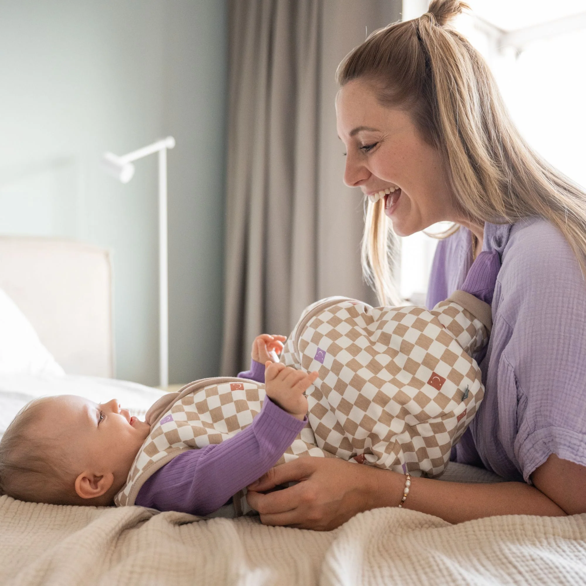 Sacco nanna con piedi 2.5 TOG | Check Smile - immagine 4