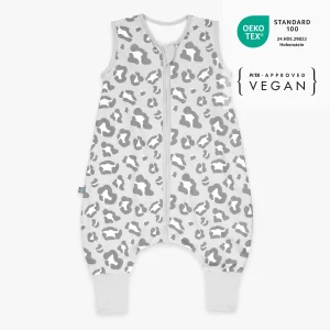 Sacco nanna con piedi 1.0 TOG | Leopardo Grigio