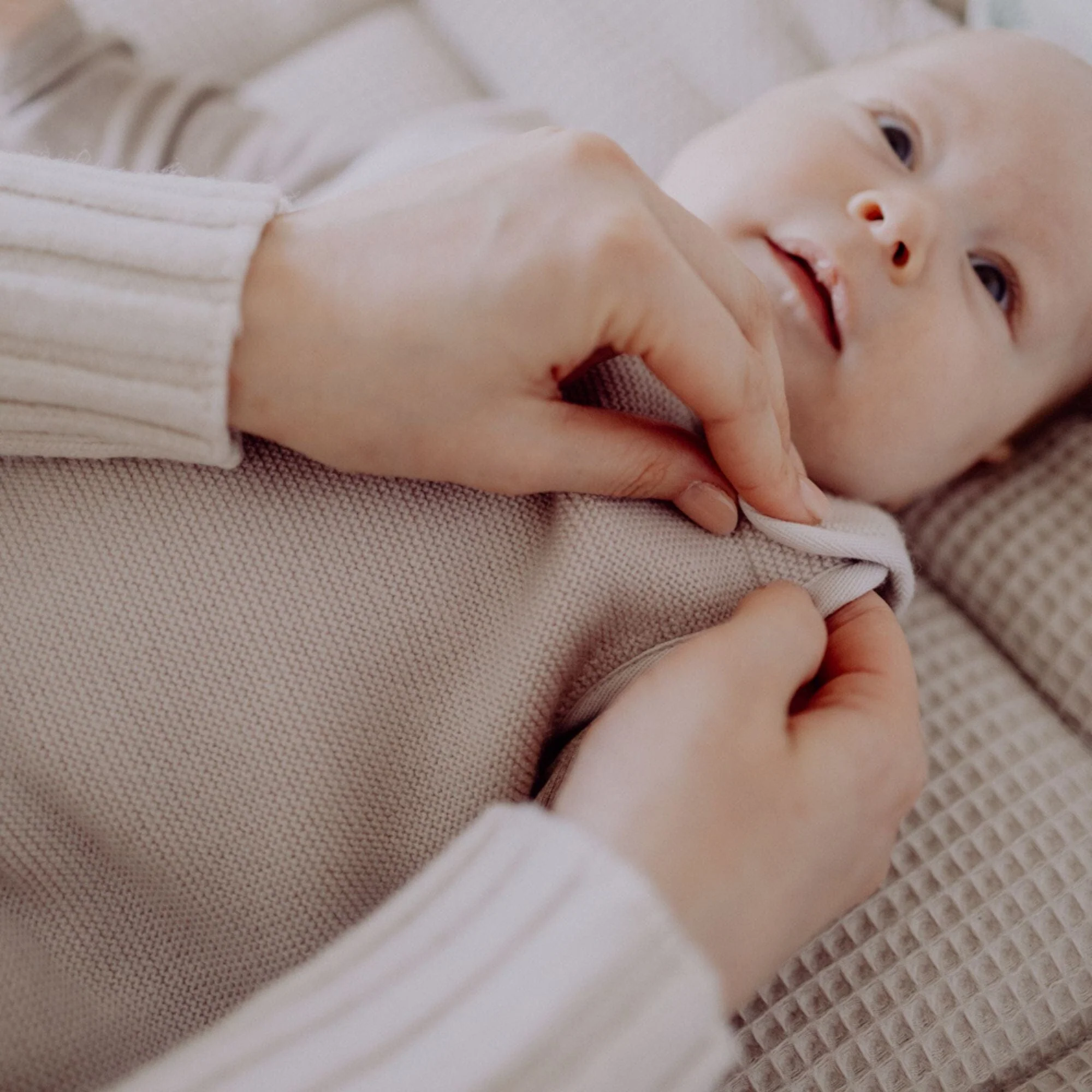 Sacco nanna in lana merino 1.0 TOG | Essential Beige - immagine 4