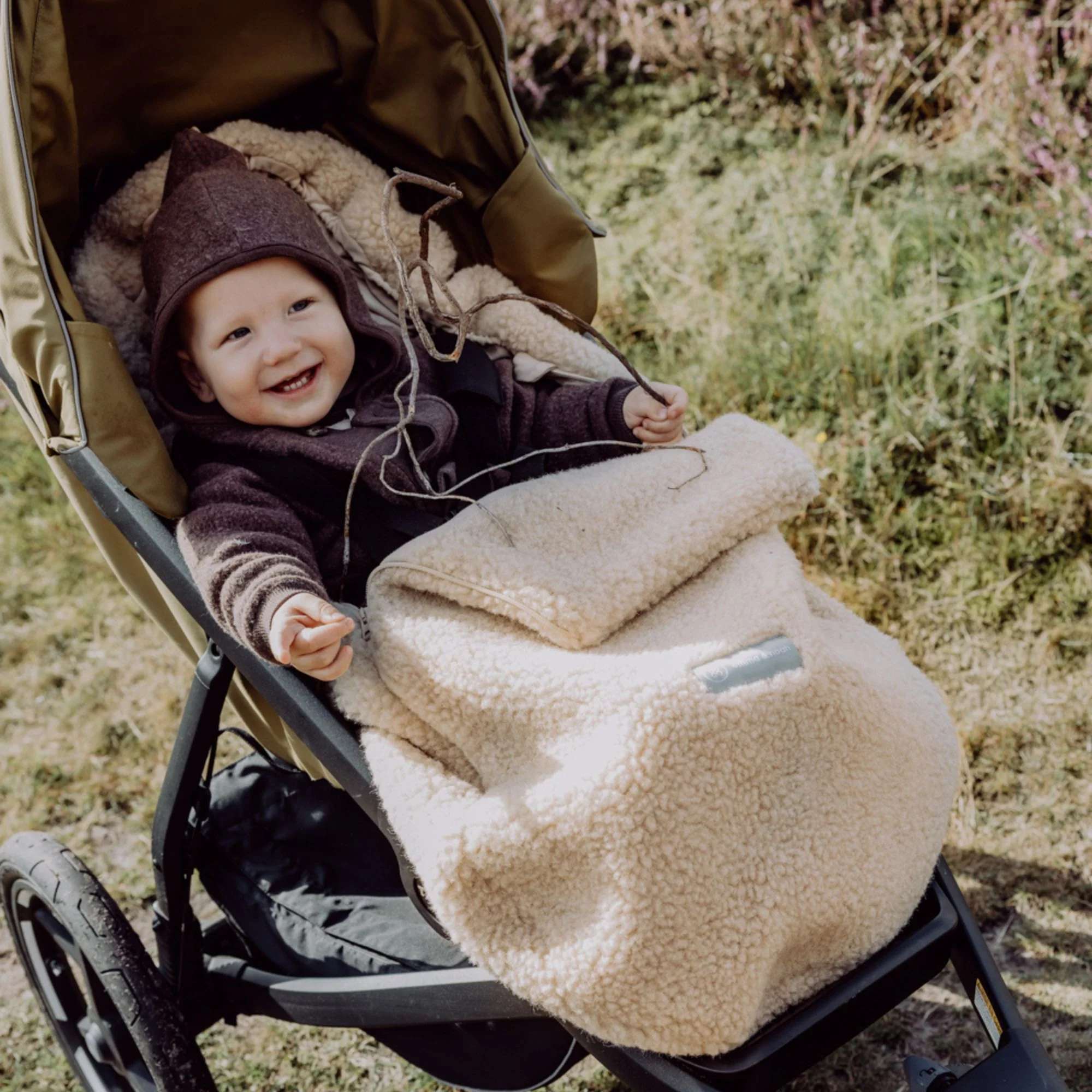 Sacco Termico Teddy in Lana Merino | Essential Beige - immagine 3