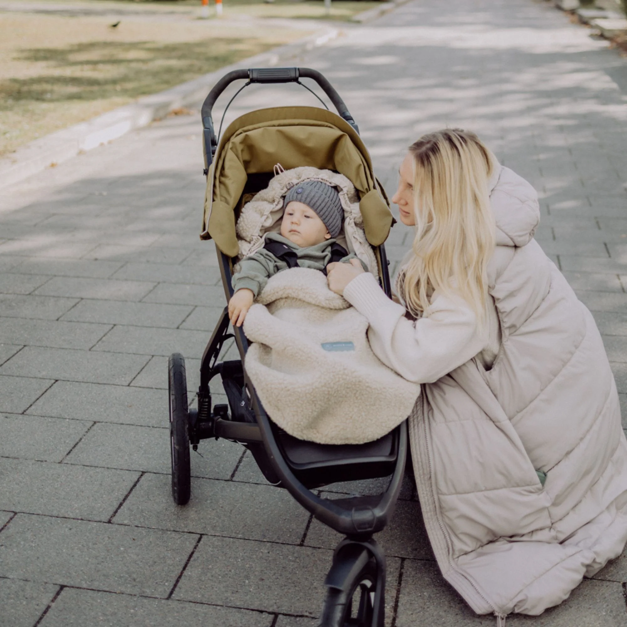 Sacco Termico Teddy in Lana Merino | Essential Beige - immagine 5