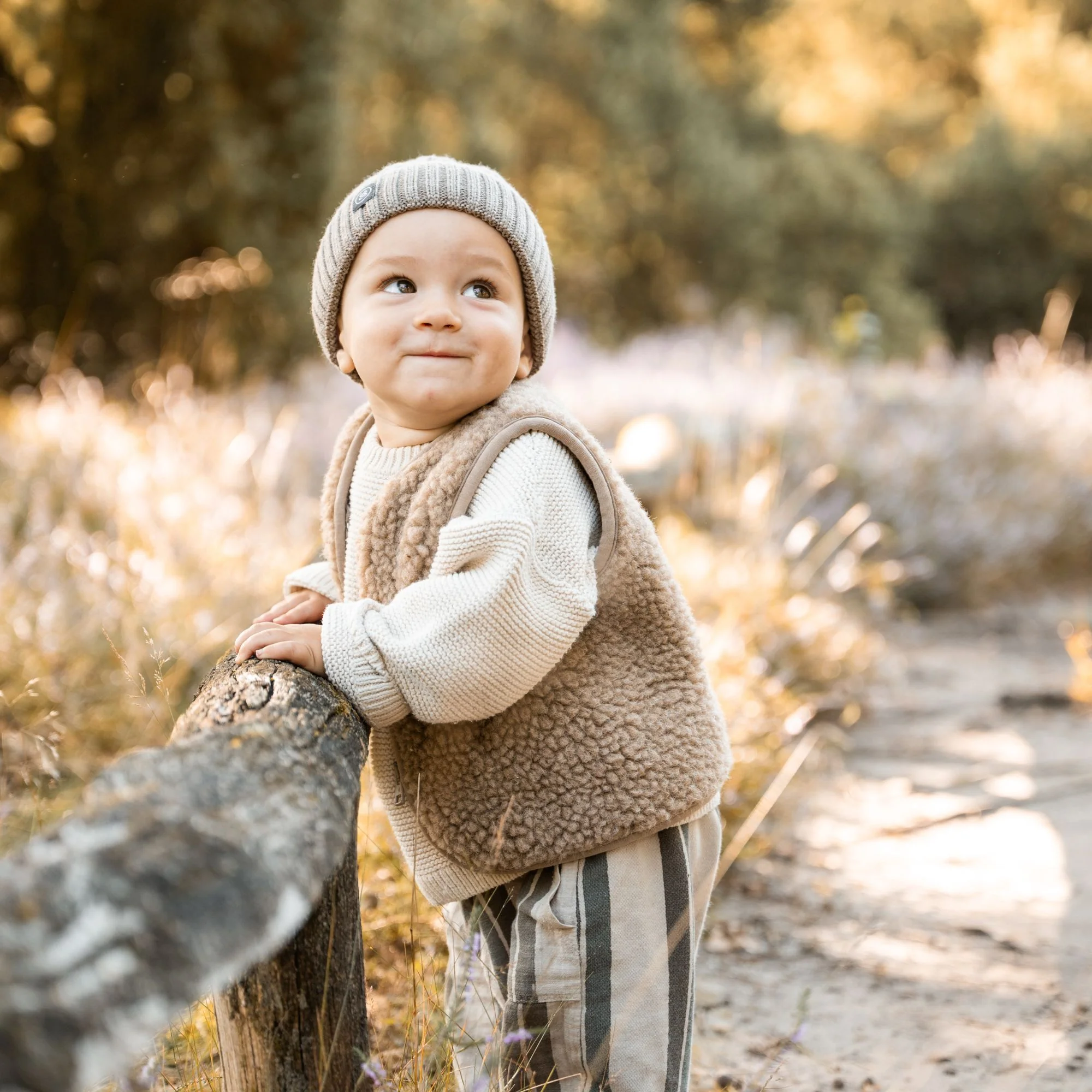 Gilet in lana merino teddy | Essential Talpa - immagine 3