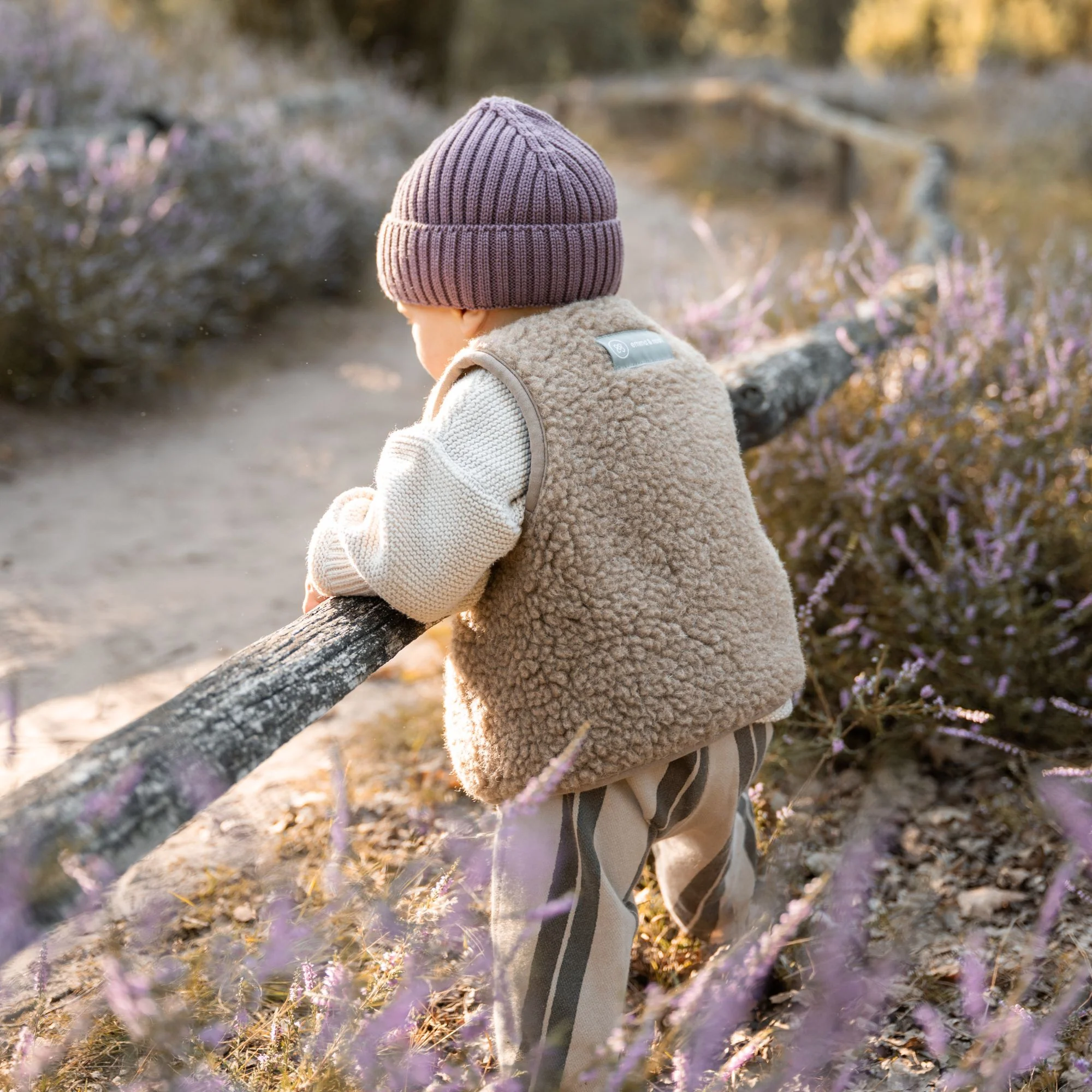 Gilet in lana merino teddy | Essential Talpa - immagine 6