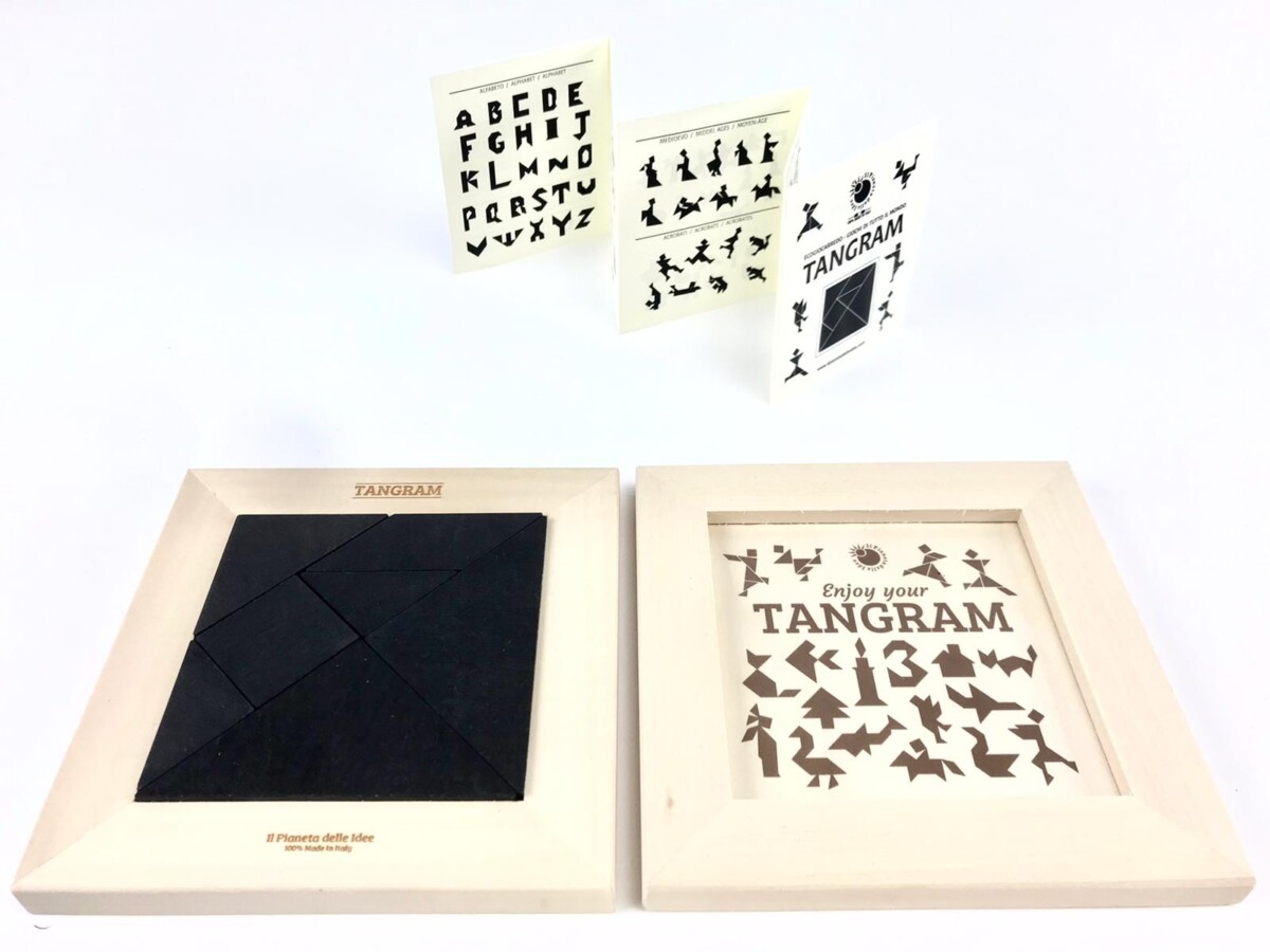 Tangram classico in legno - immagine 8