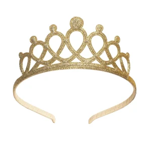 Cerchietto tiara gold Principessa