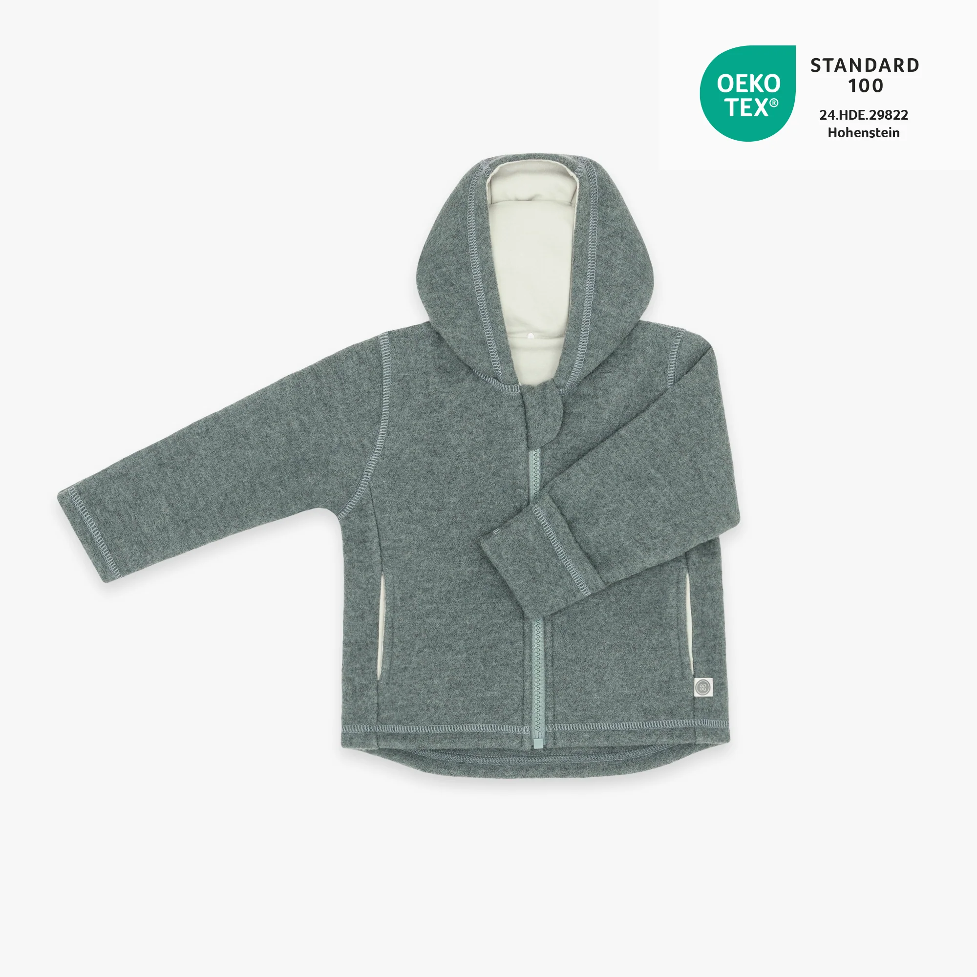 Giacca in lana | Essential Menta - immagine 2