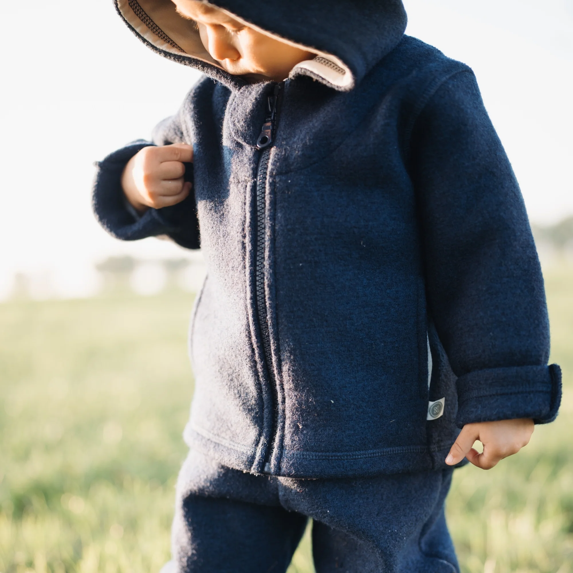 Giacca in lana | Essential Blu - immagine 6