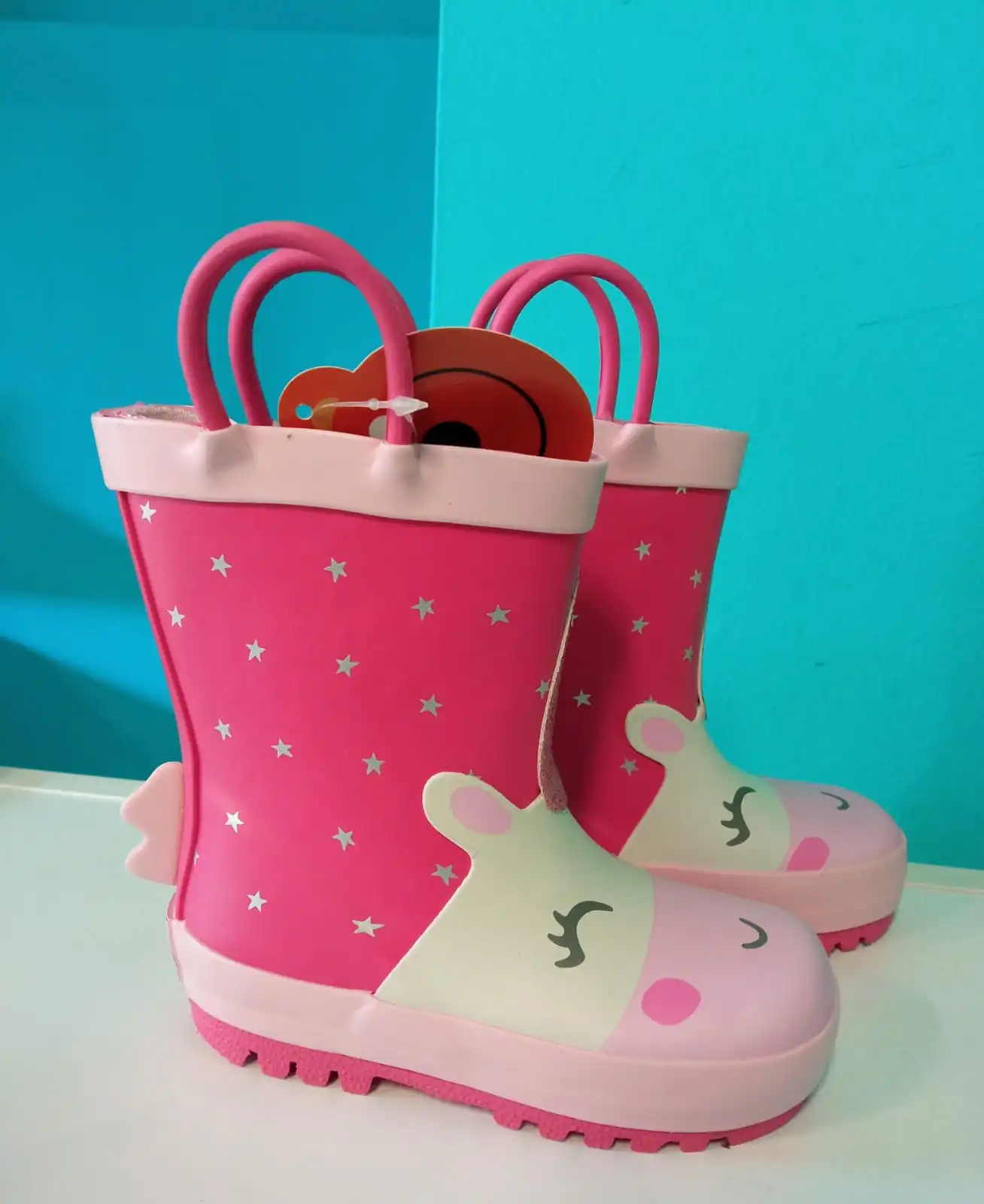 Stivaletti da pioggia Mr. Tiggle – Unicorno e stelle - immagine 2