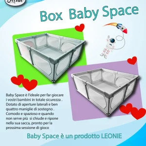 Leonie Baby Space Box Recinto + Tappeto 180x150cm