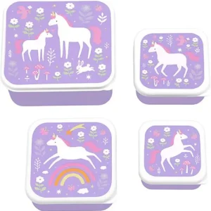 Portamerenda | unicorno lilla