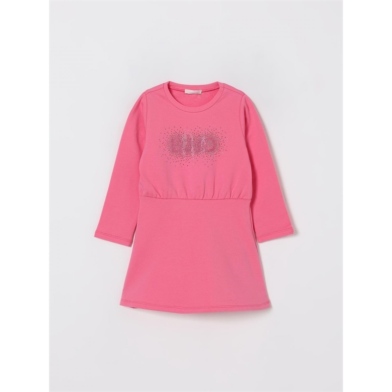 Abito in felpa con logo e strass – Liu Jo