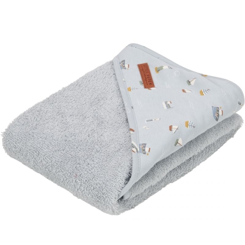 Asciugamano con cappuccio ricamato – Sailor Bay - immagine 2