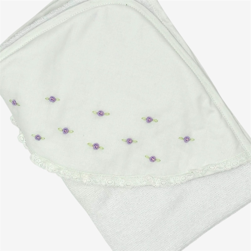 Accappatoio Roselline Glicine – La Culla