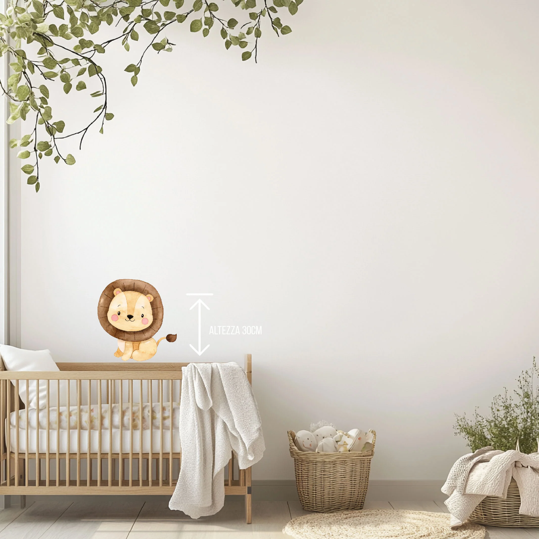 Adesivo murale H30cm Disegni Misti - immagine 2