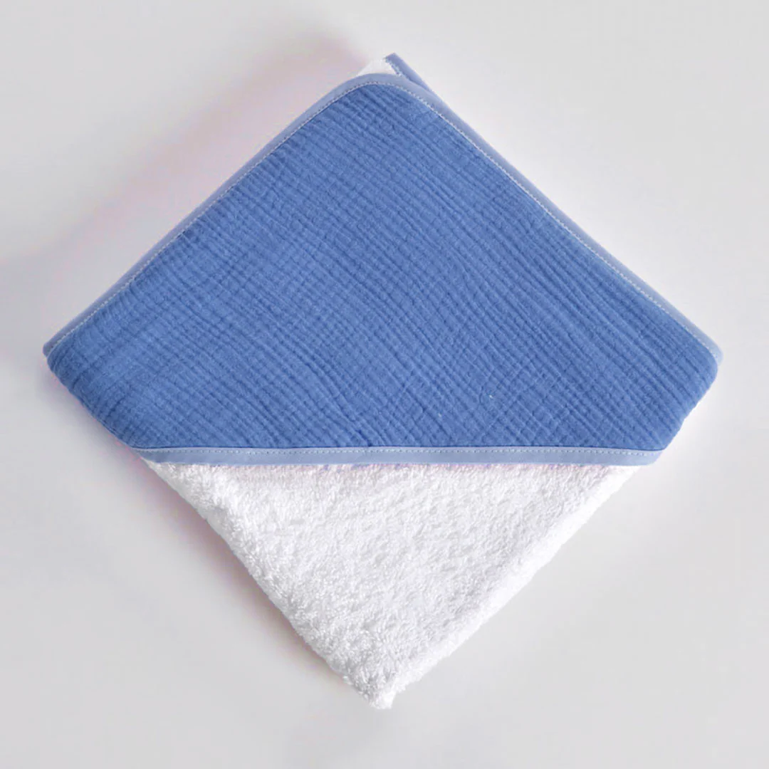 Accappatoio MUMI in mussola e spugna - immagine 7