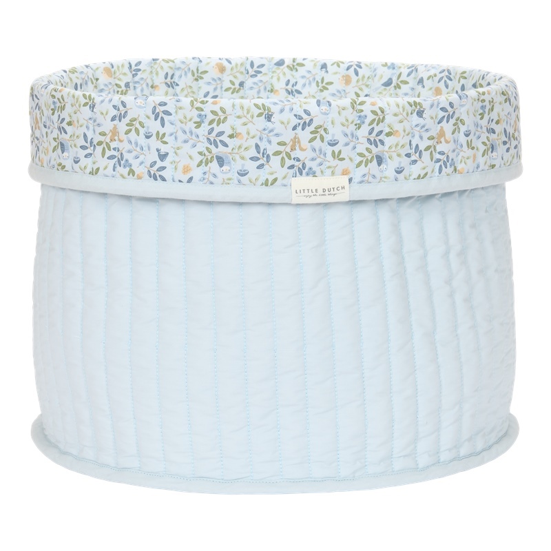 Cesto portaoggetti trapuntato grande – Amici della Foresta (reversibile) – Little Dutch - immagine 2