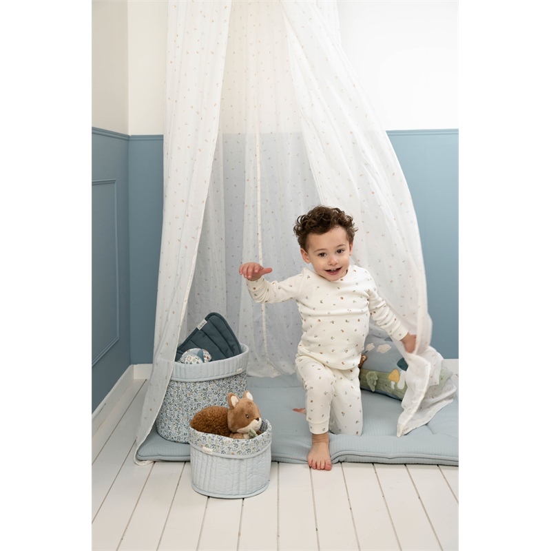 Cesto portaoggetti trapuntato grande – Amici della Foresta (reversibile) – Little Dutch - immagine 4