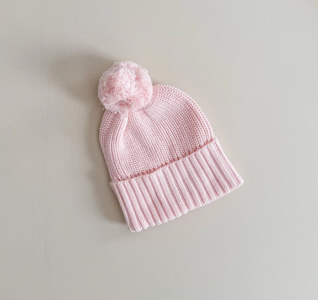 Cappello a costine in caldo cotone Milk 🤍 Cacao 🤎 Milky Rose 🩷 - immagine 4