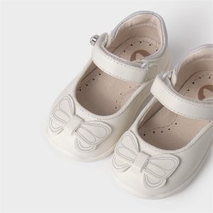 Ballerine fiocco pelle sostenibile- Mayoral