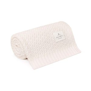 my memi Coperta in Bambù Chain Crema