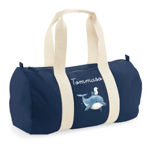 Borsone per bambini personalizzabile Dolce Delfino