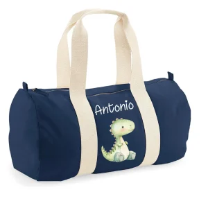 Borsone in cotone Personalizzabile Dinosauro