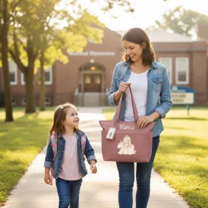 Borsa Mamma EasyMum – pratica, leggera e sempre con te Principessa Unicorno