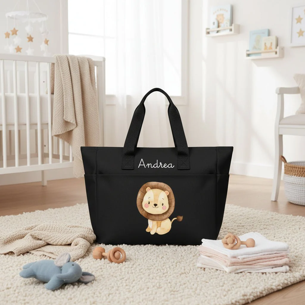 Borsa Mamma EasyMum – pratica, leggera e sempre con te Leone Cucciolo - immagine 4